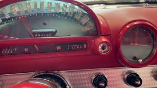 1956 Ford Thunderbird - Cold Start