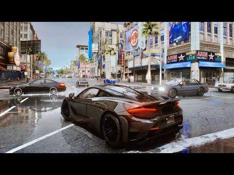 ⁴ᴷ⁶⁰ GTA 5: INSANE Realistic Graphics Gameplay on RTX™ 3090 PC Maxed-Out