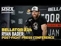 Bellator 214: Ryan Bader Post-Fight Press Conference - MMA Fighting