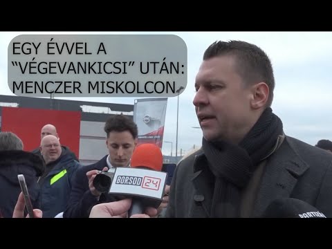 Menczer Tamás Miskolcon: DVTK-s kommentátorkodás, diósgyőri választási ígéretek, "végevankicsi"