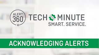 Alert 360 GC2e Acknowledging Alerts