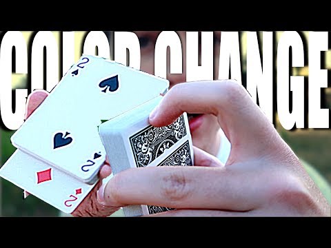 MEGA EASY COLOR CHANGE TUTORIAL - Perfect for card tricks | Explanation for easy copying