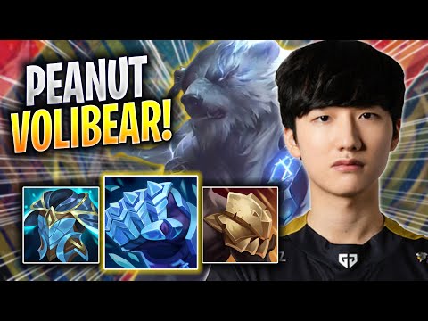 PEANUT IS READY TO PLAY VOLIBEAR! - GEN Peanut Plays Volibear JUNGLE vs Kindred! | Season 2023