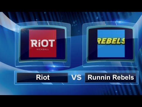 Riot vs Runnin' Rebels - Finals - Arizona Kickball Open #AKO2014