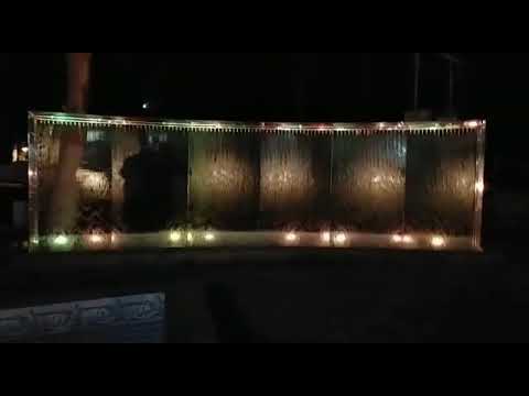 Glass Wall Fountain