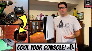How to keep your PS5 or Xbox cool using AC Infinity fans | Solve Overheating!