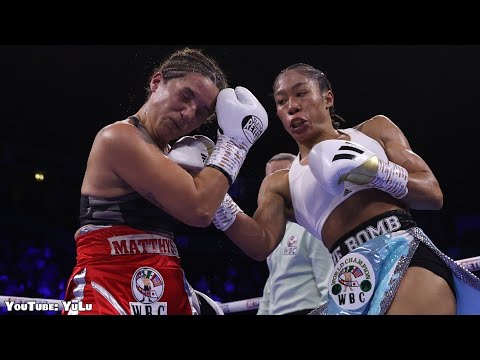Alycia Baumgardner VS Edith Soledad Matthysse (UD 100-90x3) BAUMGARDNER GETS AN EASY WIN!