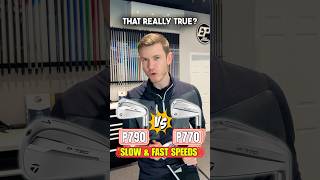 P790 vs P770! Slow AND Fast Swing Speeds..How do they compare?!! #golf #golfswing #golflife #golfer
