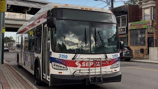 SEPTA: New Flyer XDE40 — Route 5 Full Ride from Frankford Transit Center to 2nd/Market