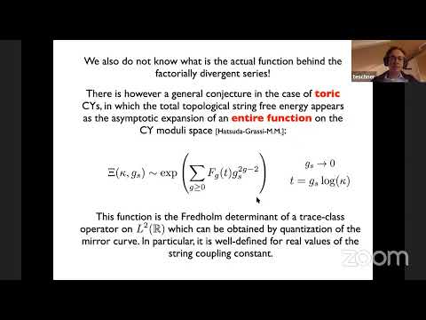 Marco Mariño: From Resurgence to Topological Strings