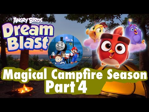 Angry Birds Dream Blast Magical Campfire Season Part 4 Gameplay 