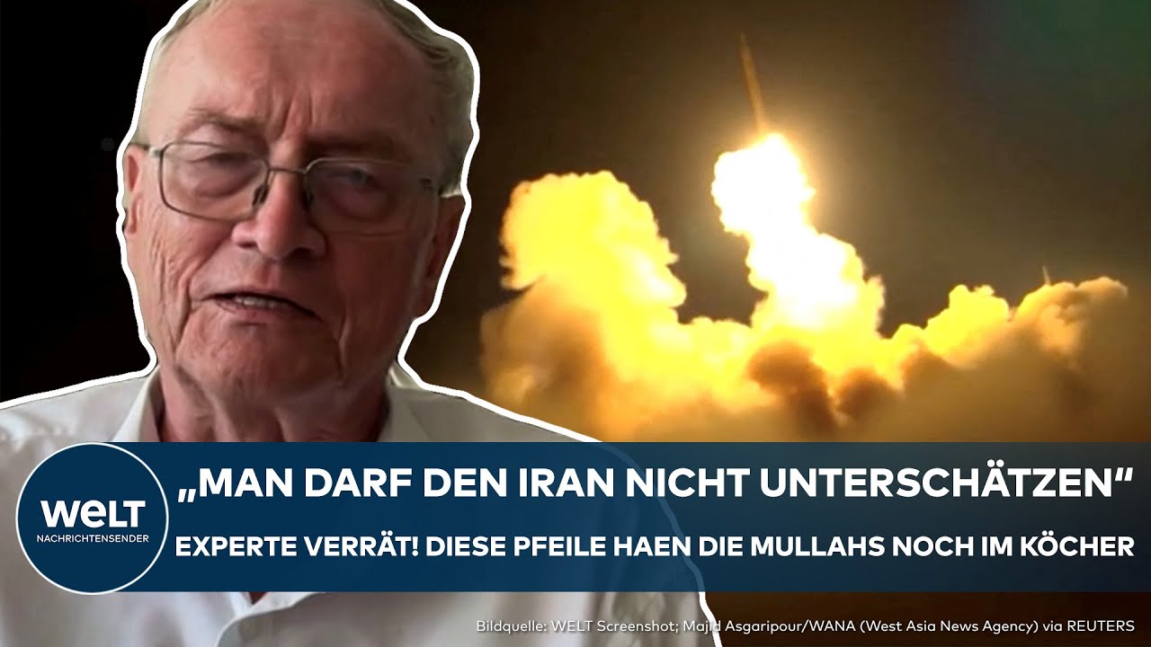 ISRAEL UNTER FEUER: "Iran nicht unterschätzen" Experte verrät! Was die Mullahs noch im Köcher haben