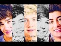 I Should've Kissed You - One Direction (lyrics ...