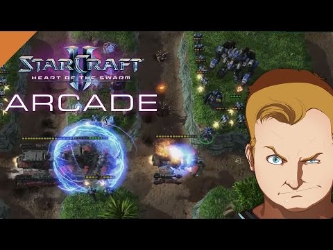 StarCraft 2 Arcade #470 - Bardocks Tower Defence - 110% Behaart  - Let's Play [HD]
