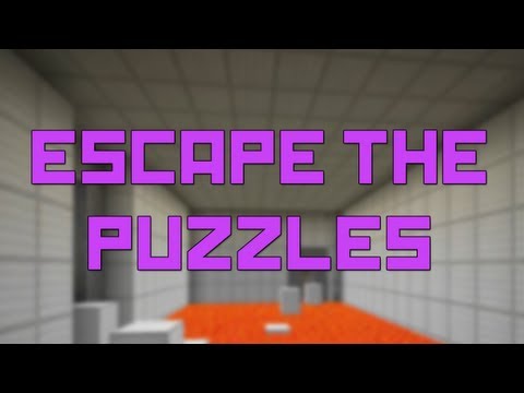 Minecraft Custom Map Mondays - Escape the Puzzles