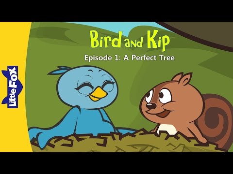 バードとキップ1：リトルフォックスのアニメーションストーリーで英語を学ぼう (Bird and Kip 1: Learn English with Animated Stories by Little Fox)