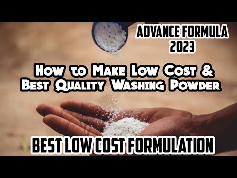 how to make washing powder / Detergent Powder / business ideas 2023 / low cost / high quality