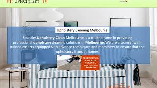 Top Upholstery Cleaner in Melbourne
