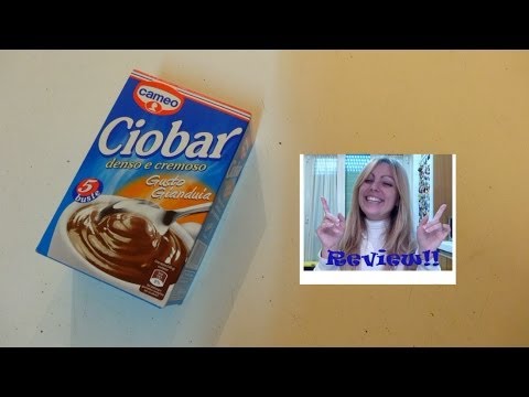 Gianduia-flavored Ciobar review, tips for making it thick, my opinion