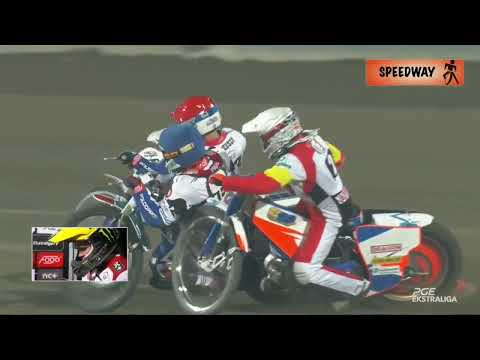 Unia Leszno vs Sparta Wrocław 8 i 9 bieg. Speedway - heat best of the best!