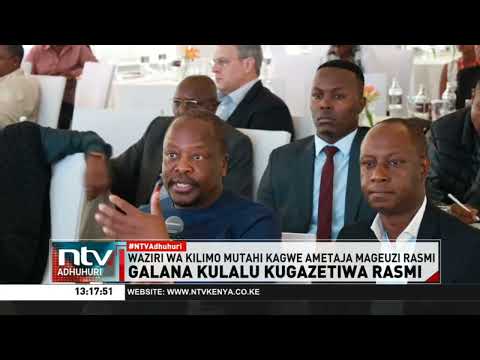 Galana Kulalu kugazetiwa rasmi