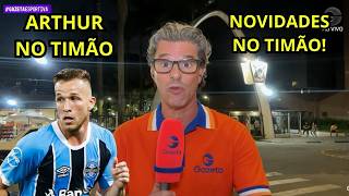 AGORA! Corinthians faz sondagem por volante Arthur, ex-Grêmio