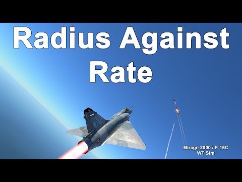 Rate Vs Radius: Why The Mirage 2000 Is Deep Inside You.