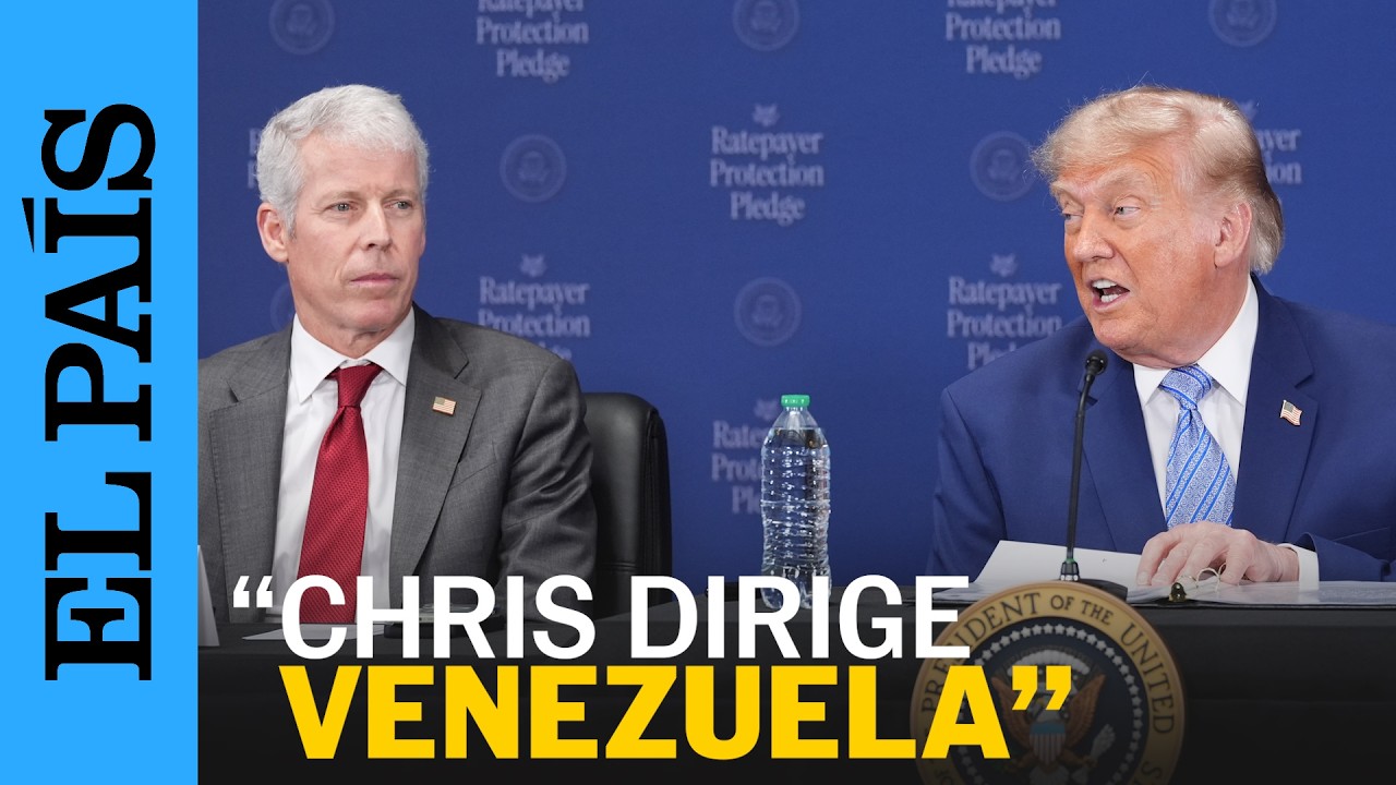 DONALD TRUMP dice que el SECRETARIO de ENERGÍA estadounidense «está dirigiendo VENEZUELA» | EL PAÍS