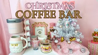 Christmas Coffee Bar | Pinkmas Themed