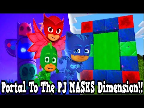 PJ Masks Portal in Minecraft?!