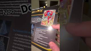 Should I open it or should I keep it sealed #postpunk #fup #pokemon #pokemoncenter #etb #charizard