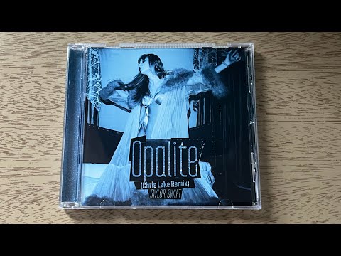 Taylor Swift - Opalite (Chris Lake Remix) CD Single Unboxing 