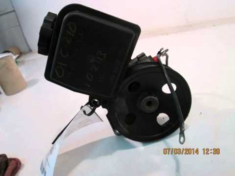 2001 Mercedes C240 Power steering pump 203TYPE - mbiparts.com Used OEM Mercedes Parts - Disma... OEM