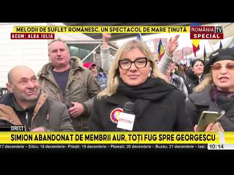 George Simion, marş spre cetatea Alba Iulia, departe de Călin Georgescu: „Acolo vin patrioţii!”