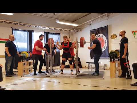 Serie 1 Emil Norling knäböj 290