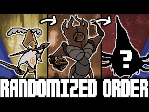 Silksong but I beat ALL ACT 2 BOSSES in a RANDOM ORDER