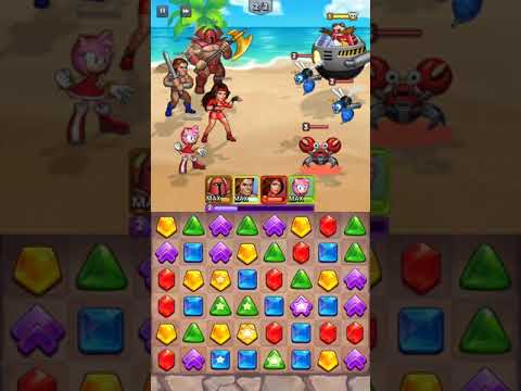 Sega Heroes stage 18 android ios gameplay