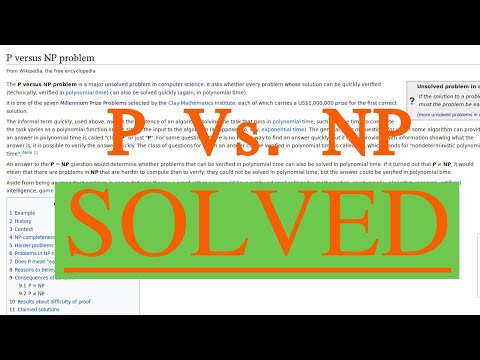 Solving P vs NP [Millennium Problem] [Proof]