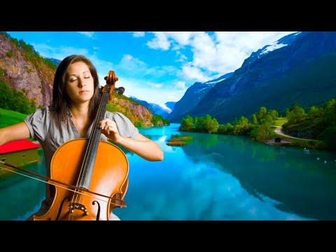 Heavenly Music 💙 Relaxing Cello and Piano Music Instrumentals 😌 Calm