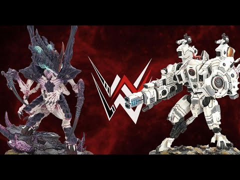 Triple Norn Tyranids vs Storm Surge Tau!