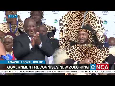 AmaZulu Royal House Government recognises new Zulu King