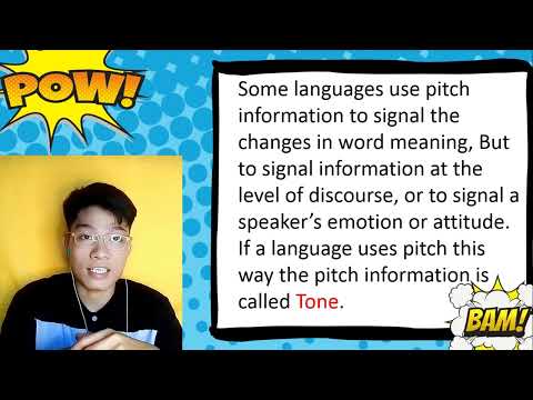 Suprasegmental: Pitch - Tone And Intonation