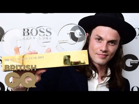James Bay Accepts his Breakthrough Musician Award | Men of the Year Awards 2015 | British GQ