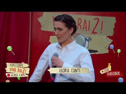 GLORIA CONTI -BASTA UN POCO DI ZUCCHERO - RAI 2 - VIVA RAI 2