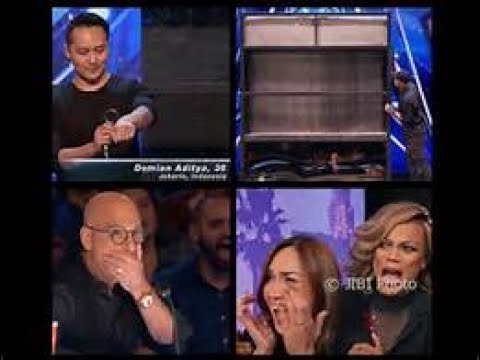 Demian Aditya: Escape Artist Risks His Life During AGT Audition - America's Got Talent 2017
