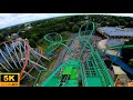 Hydra The Revenge POV 5K 60fps Front Row B M Floorless Coaster Dorney Park Allentown PA