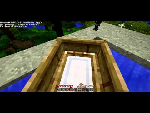 comment monter dans un bateau dans minecraft