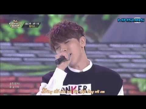 [Vietsub] 140403 M!Countdown - Some (썸) @ SoJin (박소진) x Jung GiGo (정기고)