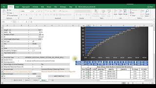 Downloadable Excel Sheet for Calculating Earthquake Load According to BNBC 2020 and ASCE-7-05