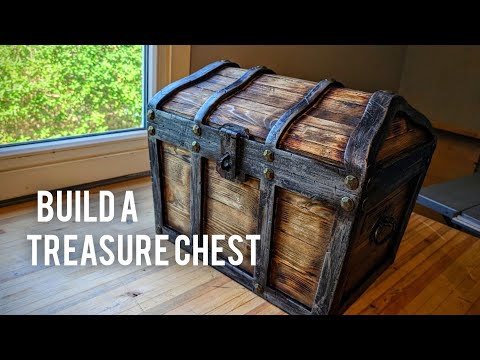 DIY Pirate's Treasure Chest / Memory box